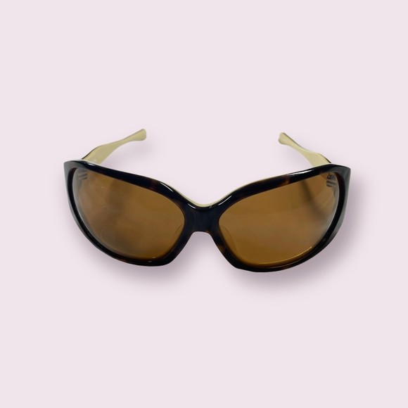 Oakley Betray‎ Oversized Brown Sunglasses main image 5